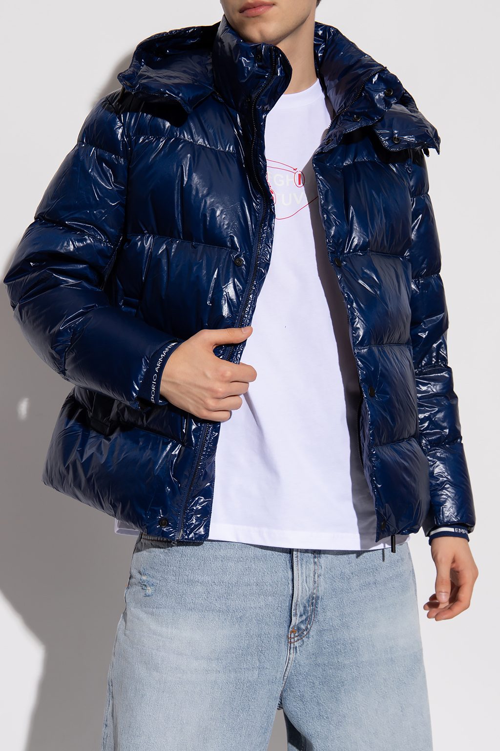 Giorgio armani sale down jacket